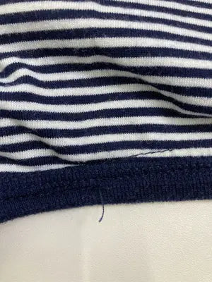 Tシャツ/カットソー/トップス/ネイビー/LL