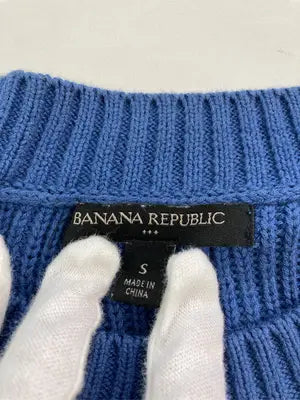 BANANA REPUBLIC/バナナリパブリック/ニット/セーター/トップス/ブルー/S
