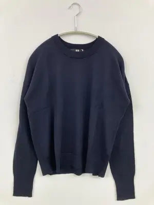 UNIQLO/ユニクロ/ニット/セーター/トップス/ネイビー/L