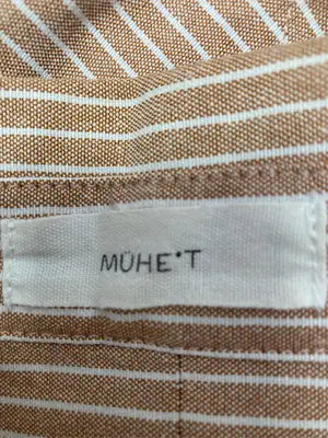 MUHET/ミュエ/シャツ/ブラウス/トップス/ブラウン/M