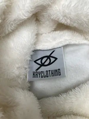 KRYCLOTHING/パーカー/トップス/ホワイト