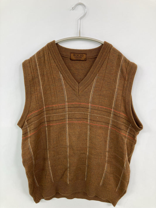 ROCIO/ベスト/トップス/ブラウン/M