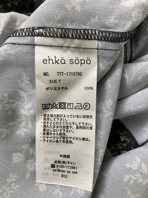 ehka sopo/エヘカソポ/シャツ/ブラウス/トップス/ブラック/F