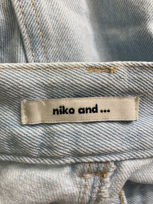 niko and .../ニコアンド/デニムパンツ/パンツ/スカイブルー/F