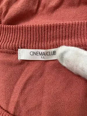 CINEMA CLUB/シネマクラブ/シャツ/ブラウス/トップス/レッド/LL