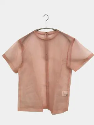 LE CIEL BLEU/ルシェルブルー/Tシャツ/カットソー/トップス/ピンク/38