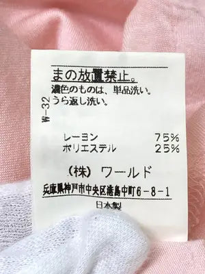 Reflect/Tシャツ/カットソー/トップス/ピンク/40