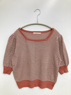 RETRO GIRL/レトロガール/ニット/セーター/トップス/ブラウン/F