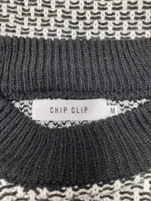 Chip Clip/チップクリップ/ニット/セーター/トップス/ブラック/M
