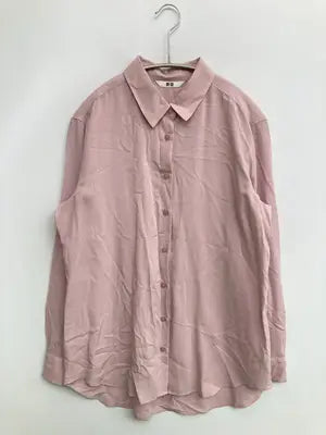 UNIQLO/ユニクロ/シャツ/ブラウス/トップス/ピンク/M