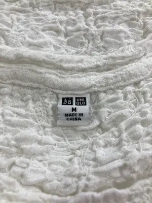 UNIQLO/ユニクロ/Tシャツ/カットソー/トップス/ホワイト/M