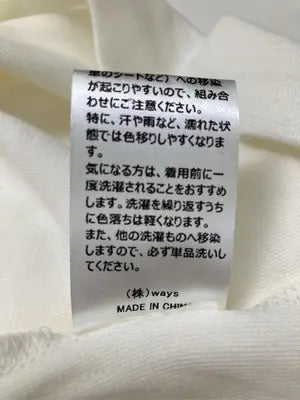 WAYS WILL/Tシャツ/カットソー/トップス/アイボリー/F