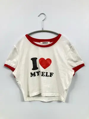 memecle/Tシャツ/カットソー/トップス/ホワイト