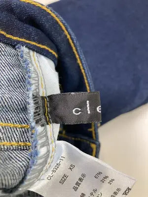 clear/クリア/デニムパンツ/パンツ/ネイビー/XS