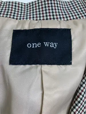 One Way/ワンウェイ/テーラードジャケット/ジャケット/アウター/ブラウン/M