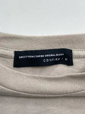 Confirm/コンファーム/Tシャツ/カットソー/トップス/ベージュ/M