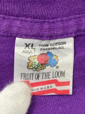 FRUIT OF THE LOOM/フルーツオブザルーム/Tシャツ/カットソー/トップス/パープル/XL