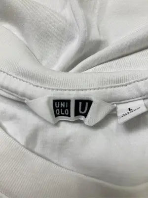 UNIQLO U/ユニクロユー/Tシャツ/カットソー/トップス/ホワイト/L