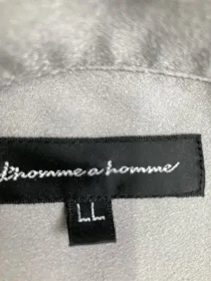D'HOMME A HOMME/シャツ/ブラウス/トップス/グレー/LL