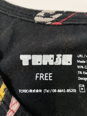 TORJO/タンクトップ/トップス/ブラック/FREE