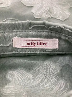 mily bilet/シャツ/ブラウス/トップス/ライトグリーン/S