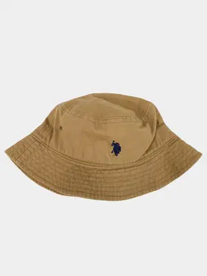 U.S. POLO ASSN./ユーエスポロアッスン/バケットハット/帽子/ベージュ/59cm