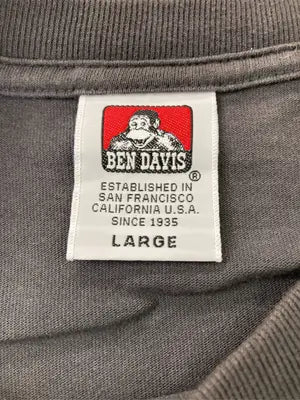 BEN DAVIS/ベンデイビス/Tシャツ/カットソー/トップス/ブラック/LARGE