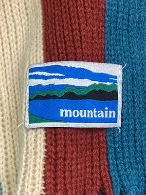 Mountain/マウンテン/マフラー/ファッション雑貨/ブルー