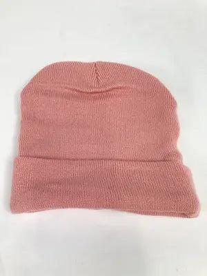 ニットキャップ/ビーニー/帽子/ピンク