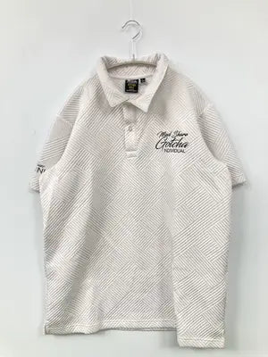 GOTCHA GOLF/ポロシャツ/トップス/ホワイト/L