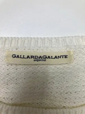 GALLARDAGALANTE/ガリャルダガランテ/ニット/セーター/トップス/アイボリー/F