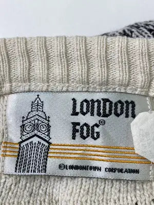 LONDON FOG/ロンドンフォグ/ニット/セーター/トップス/アイボリー/TALL XXXL