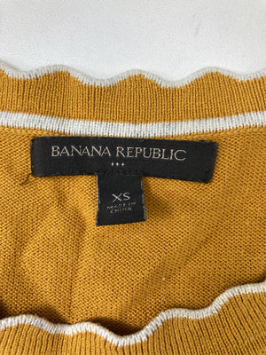 BANANA REPUBLIC/バナナリパブリック/ニット/セーター/トップス/イエロー/XS