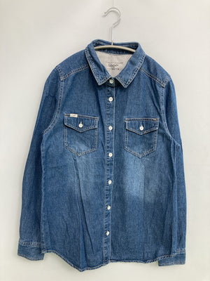 Gleeful/グリーフル/シャツ/ブラウス/トップス/ブルー/L