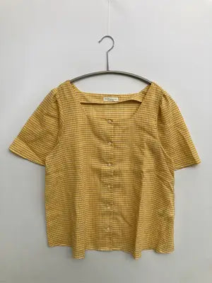 earth music&ecology/アースミュージックアンドエコロジー/Tシャツ/カットソー/トップス/イエロー/FREE