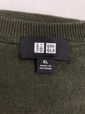 UNIQLO/ユニクロ/ニット/セーター/トップス/カーキ/XL