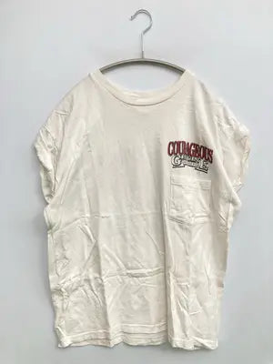 MOUSSY/マウジー/Tシャツ/カットソー/トップス/ホワイト/F