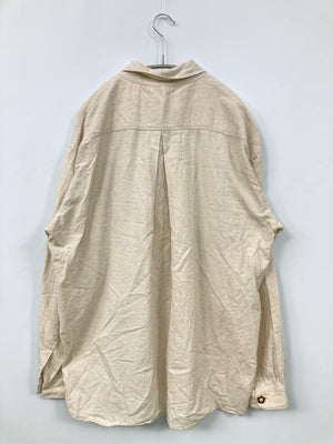 シャツ/ブラウス/トップス/ホワイト/L