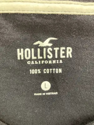HOLLISTER/ホリスター/Tシャツ/カットソー/トップス/ブラック/L