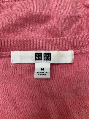 UNIQLO/ユニクロ/ニット/セーター/トップス/ピンク/M