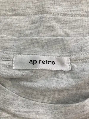 ap retro/アプレトロ/Tシャツ/カットソー/トップス/グレー/F