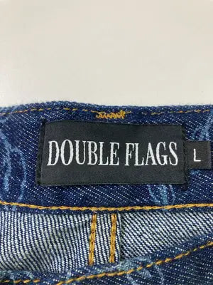 DOUBLE FLAGS/ダブルフラッグス/デニムパンツ/パンツ/ブルー/L