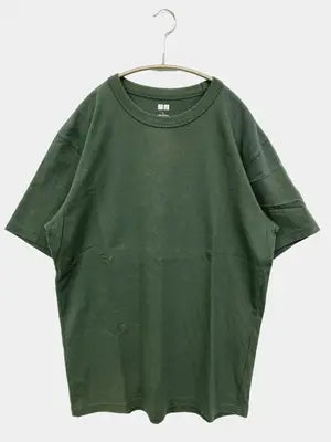 UNIQLO/ユニクロ/Tシャツ/カットソー/トップス/グリーン/L