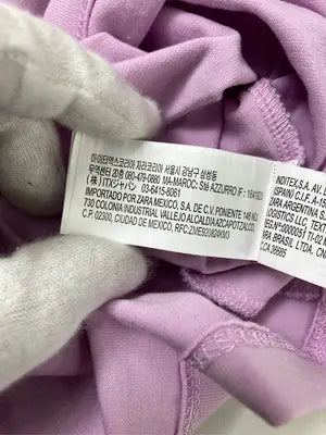 ZARA/ザラ/Tシャツ/カットソー/トップス/パープル/USA L