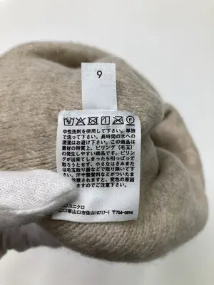 UNIQLO/ユニクロ/ニットキャップ/ビーニー/帽子/ベージュ/ONE SIZE