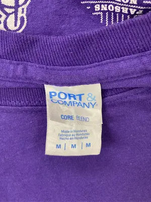 PORT COMPANY/ポートカンパニー/Tシャツ/カットソー/トップス/パープル/M
