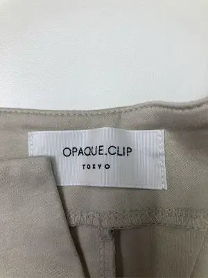 OPAQUE.CLIP/オペークドットクリップ/Tシャツ/カットソー/トップス/ベージュ/38/M
