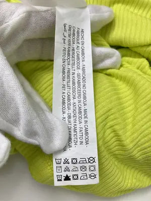 ZARA/ザラ/Tシャツ/カットソー/トップス/ライトグリーン/USA L