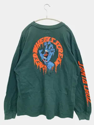 SANTA CRUZ/サンタクルーズ/Tシャツ/カットソー/トップス/グリーン/L