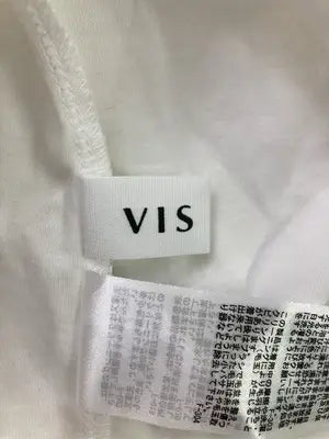 ViS/ビス/Tシャツ/カットソー/トップス/ホワイト/F